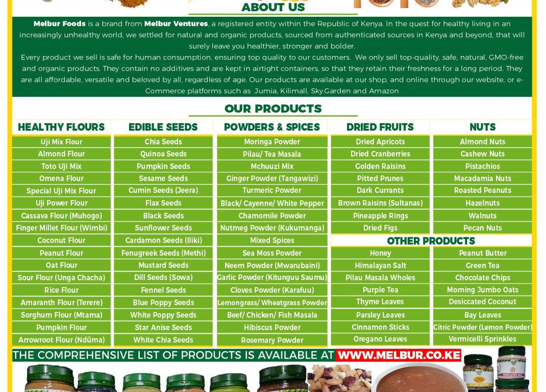 Melbur Foods Flier